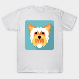 dog Yorkshire terrier icon T-Shirt